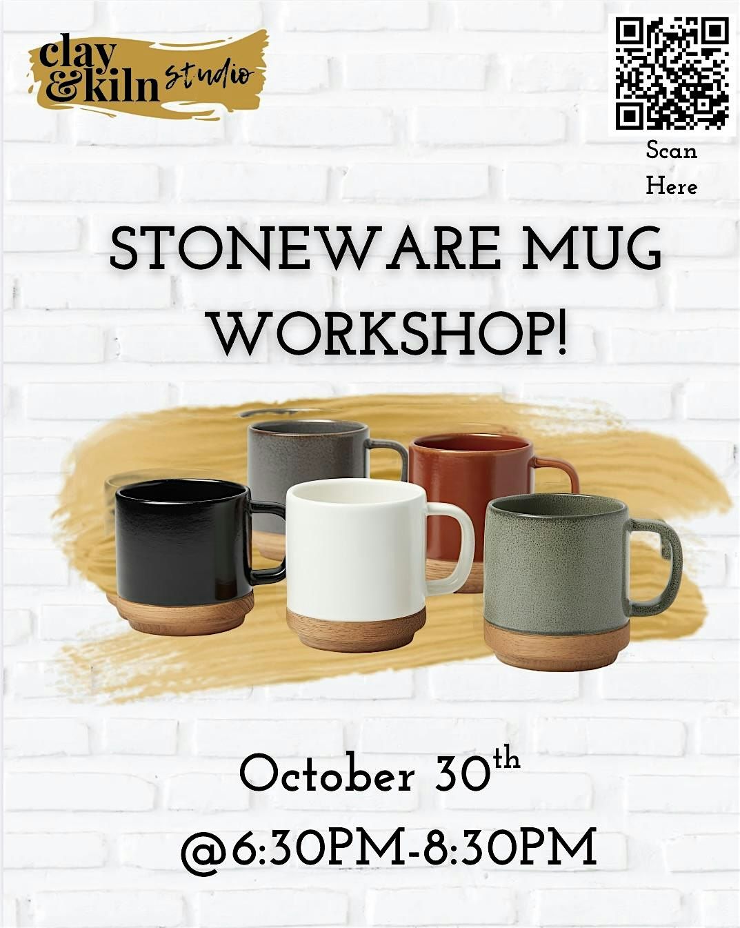 Stoneware Mug Workshop!