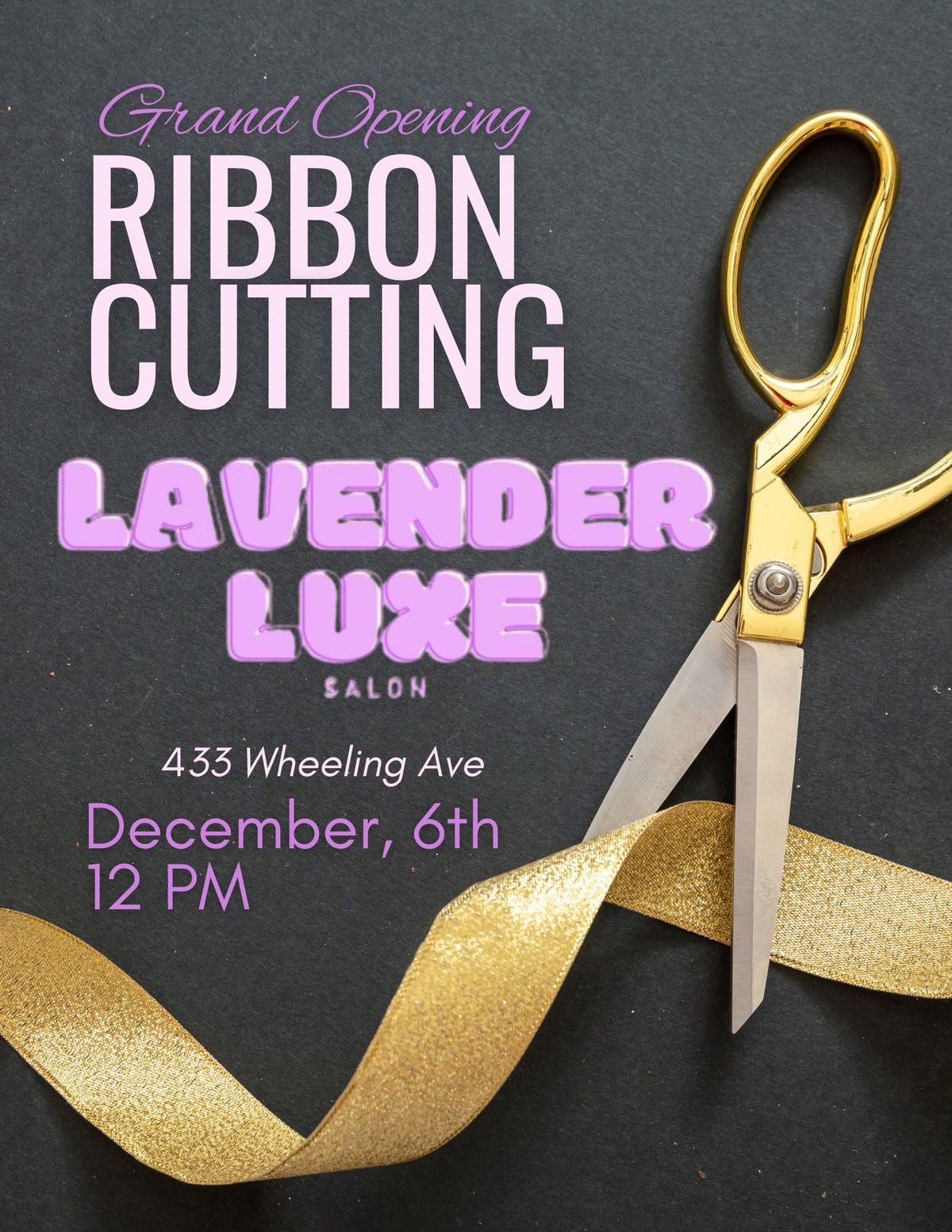 Grand Opening & Ribbon Cutting for Lavender Luxe Salon