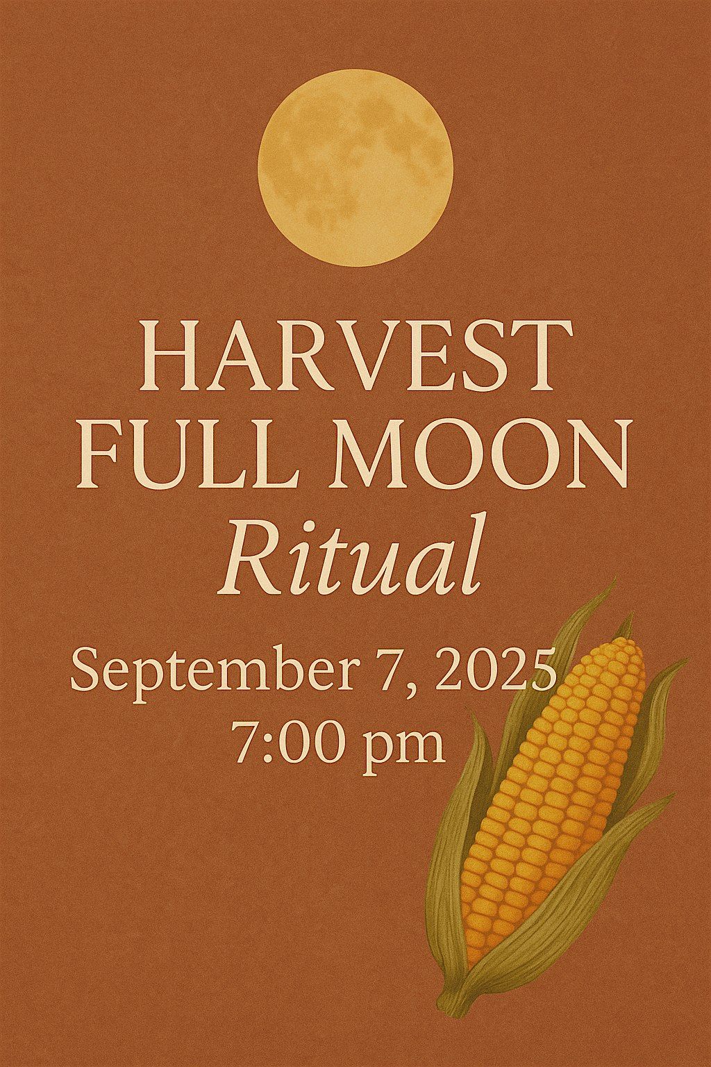 Harvest Moon - Full Moon Circle