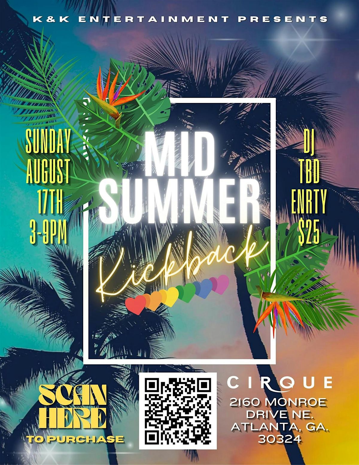 Mid Summer Kickback