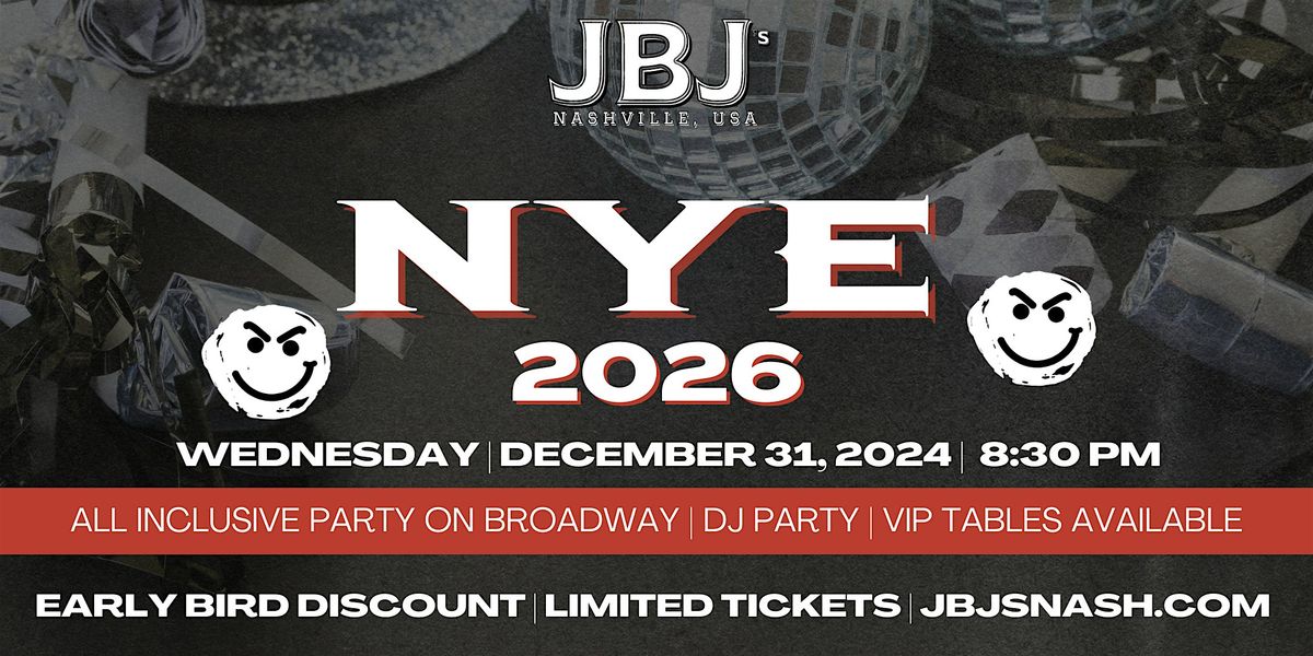 New Years Eve Bash At JBJ's Nashville