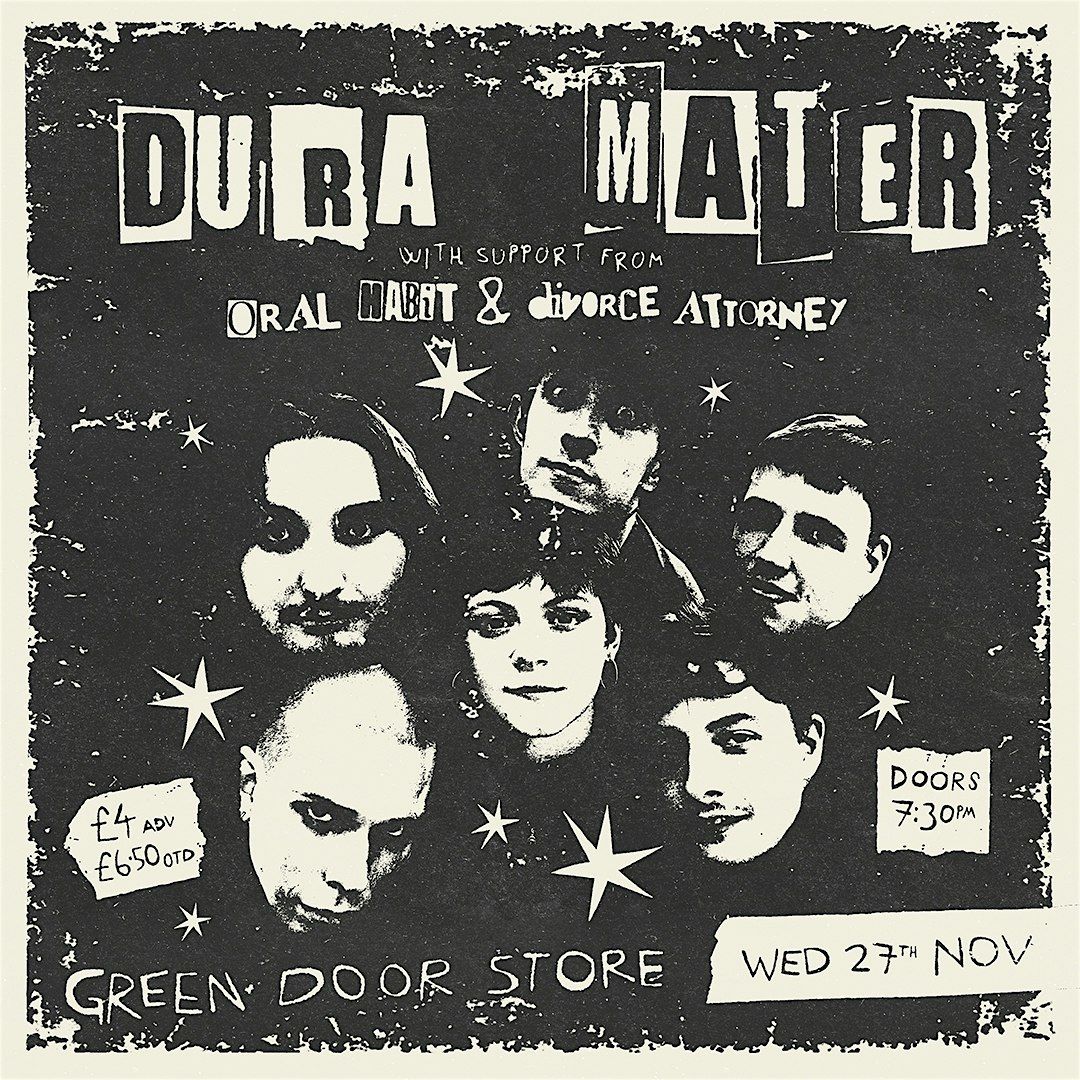 Dura Mater at The Green Door Store