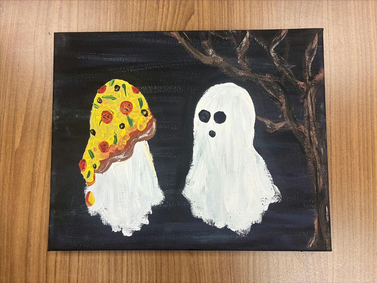 Spooky Paint and Pizza!