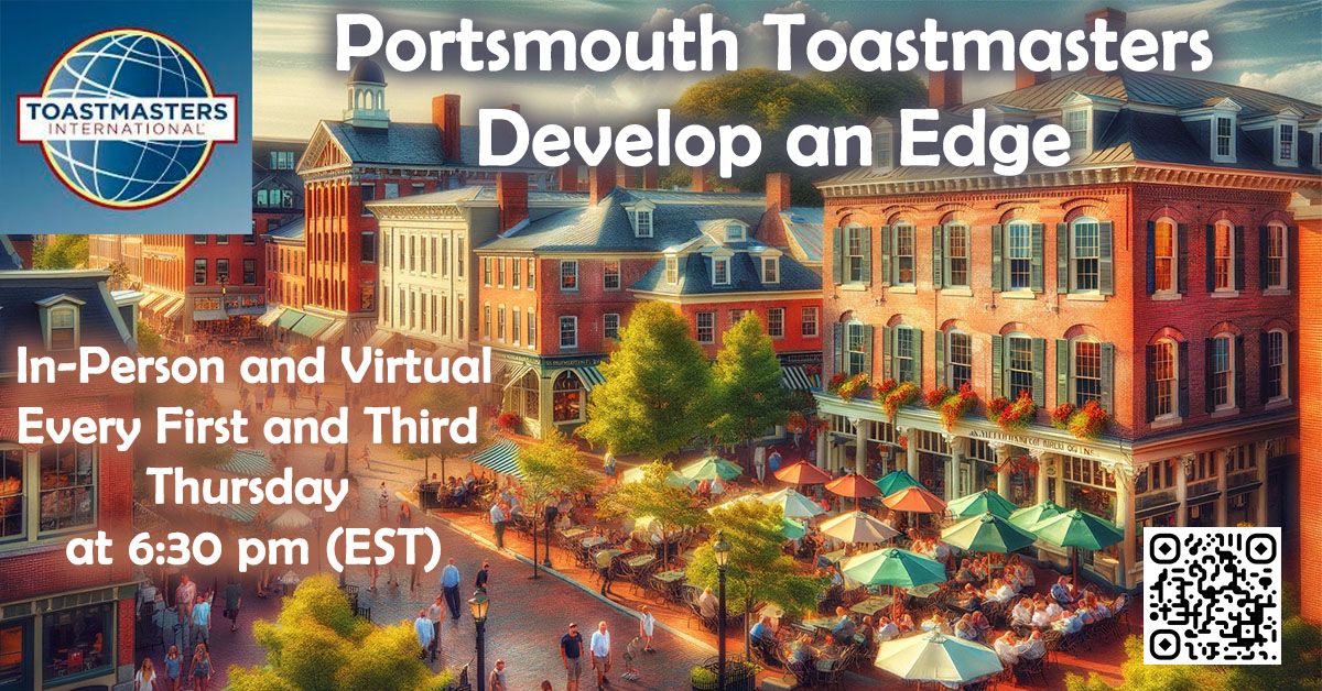 Speak Your Best at Portsmouth Toastmasters