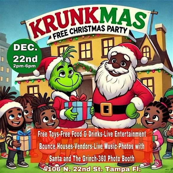 Krunkmas at Krunk Mansion