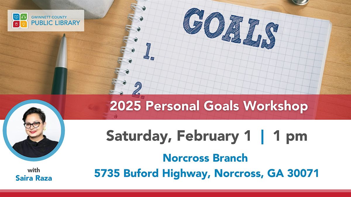 2025 Personal Goals Workshop