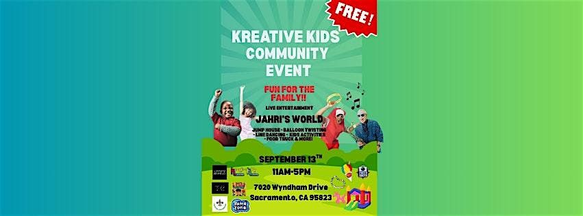 Kreative Kids Community Event