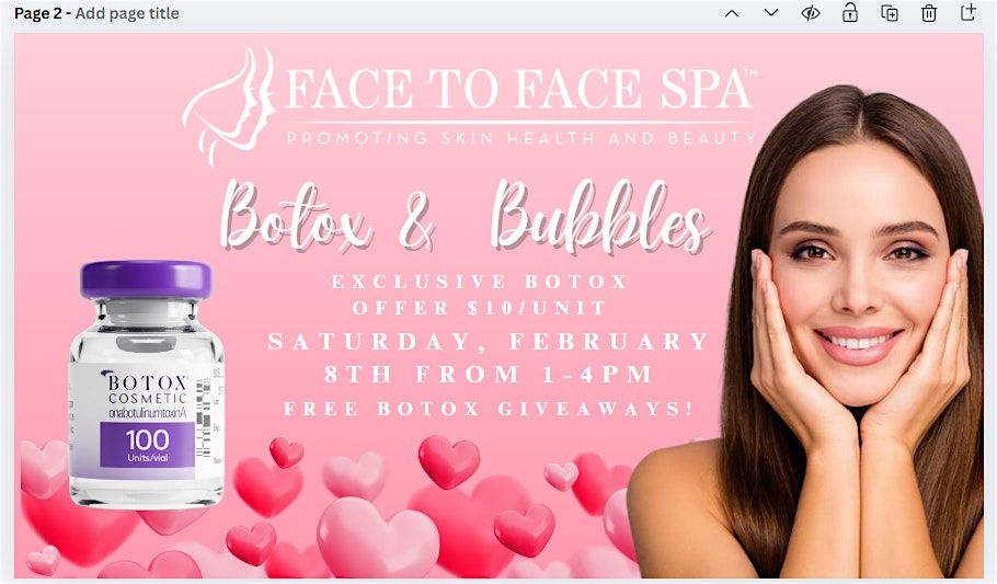 Botox and Bubbles Party