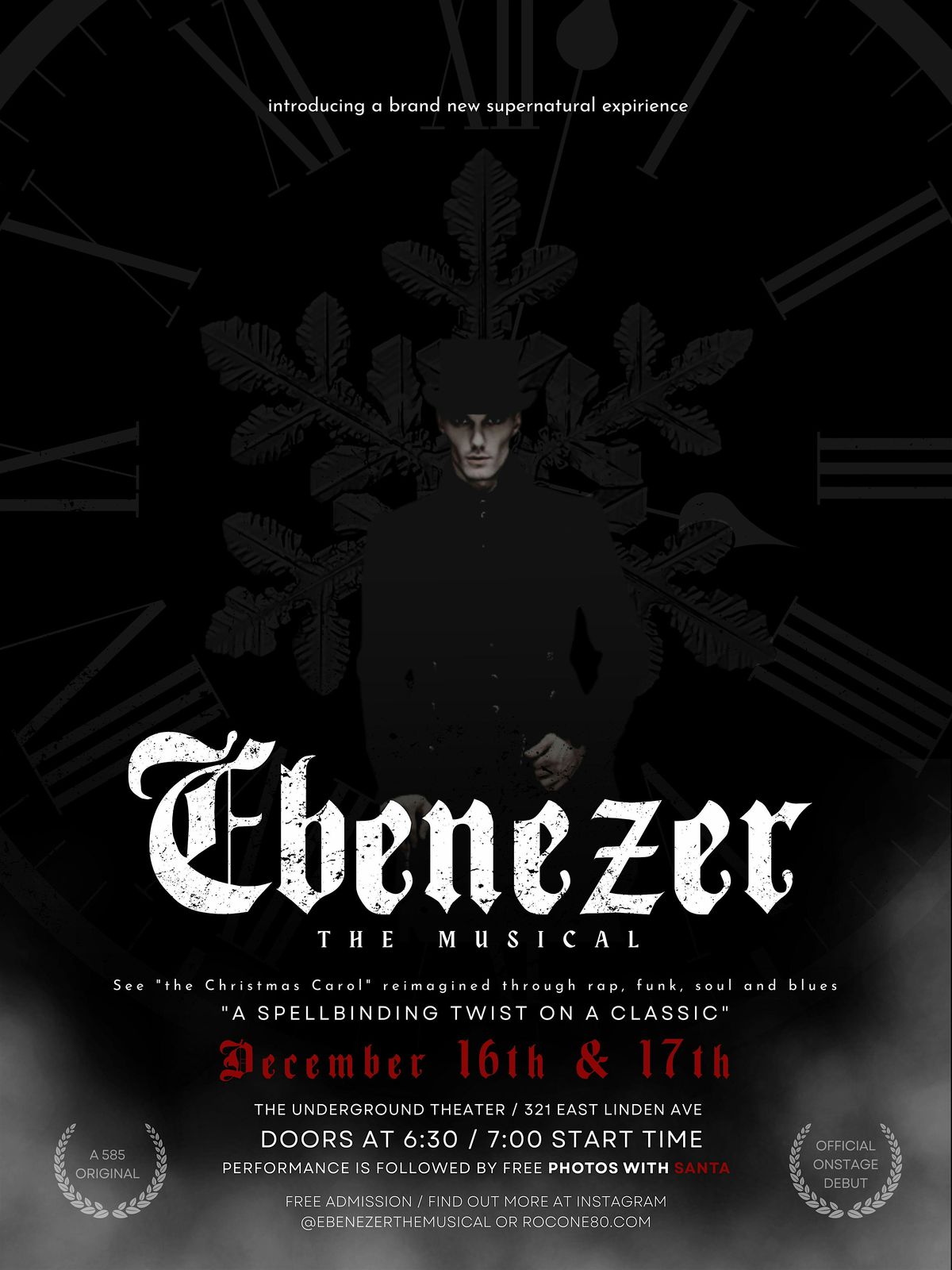 Ebenezer the Musical LIVE in Troy