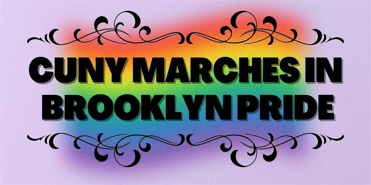 CUNY Marches in Brooklyn Pride