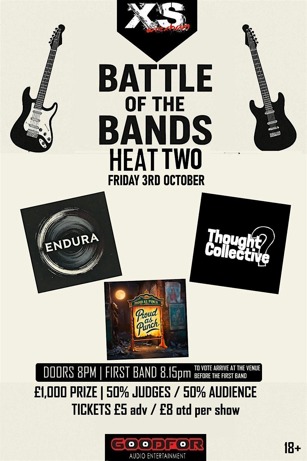 XS BOTB Heat 2: Endura, Proud As Punch, Thought Collective