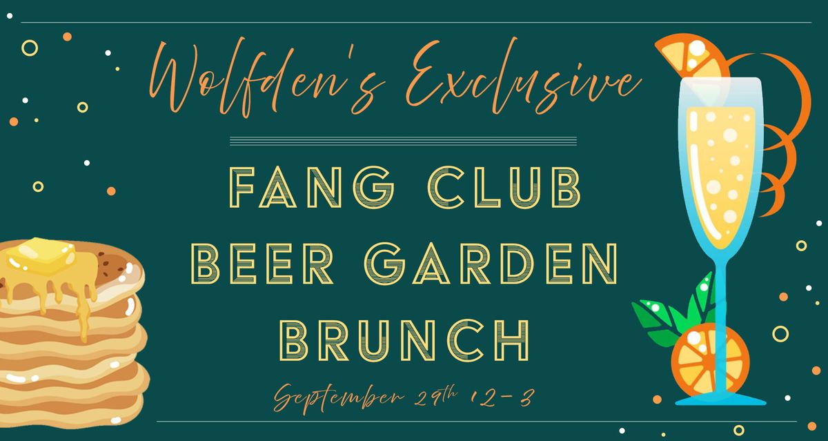 Private Fang Club Brunch & Beer Release!