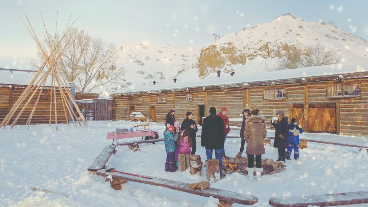 Storytelling at Fort Whoop-Up