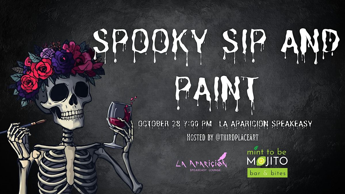 Spooky Sip and Paint