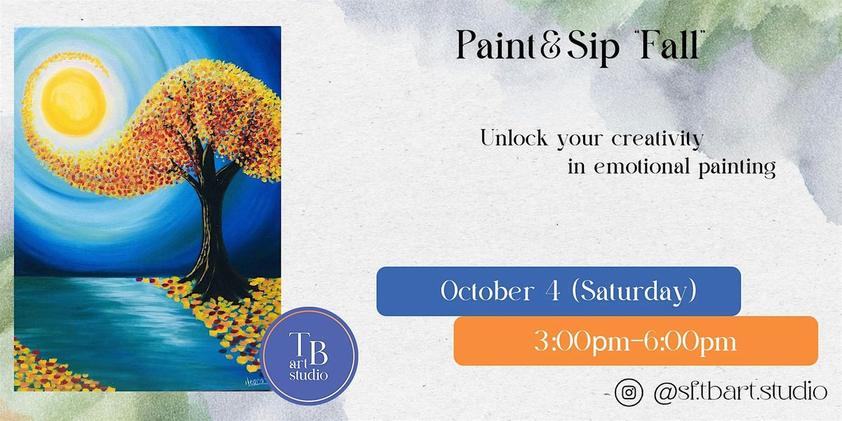 Sip&Paint Acrylic Painting Workshop "Fall"