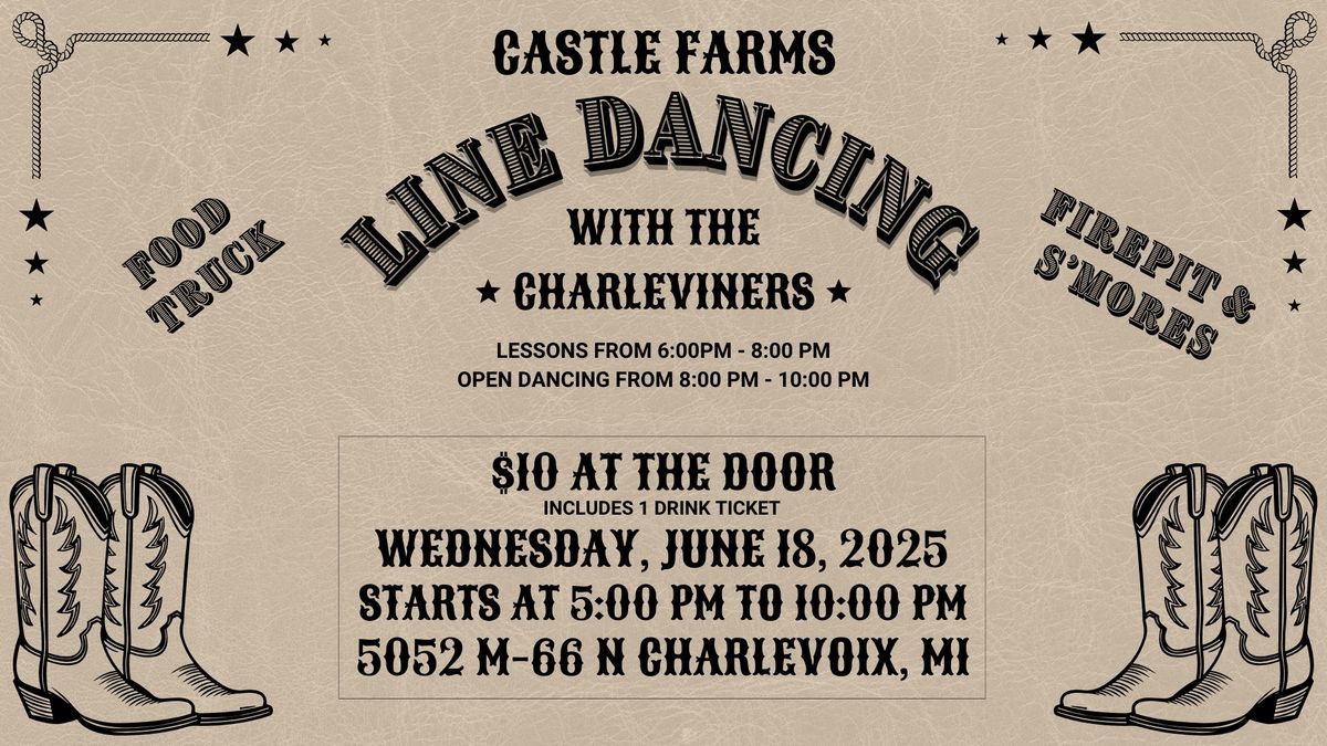 Line Dancing at Castle Farms