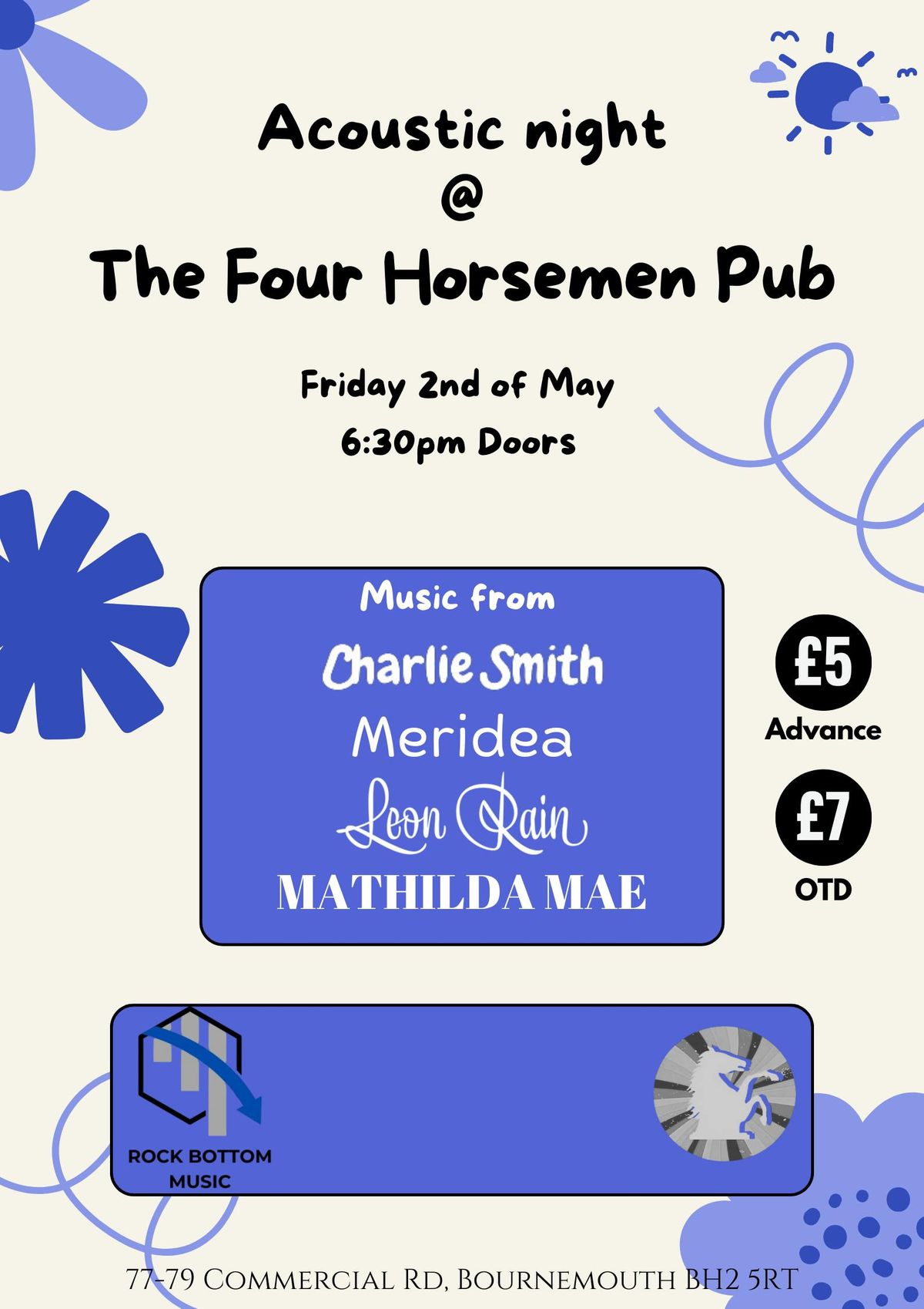 Acoustic Night at The Four Horsemen