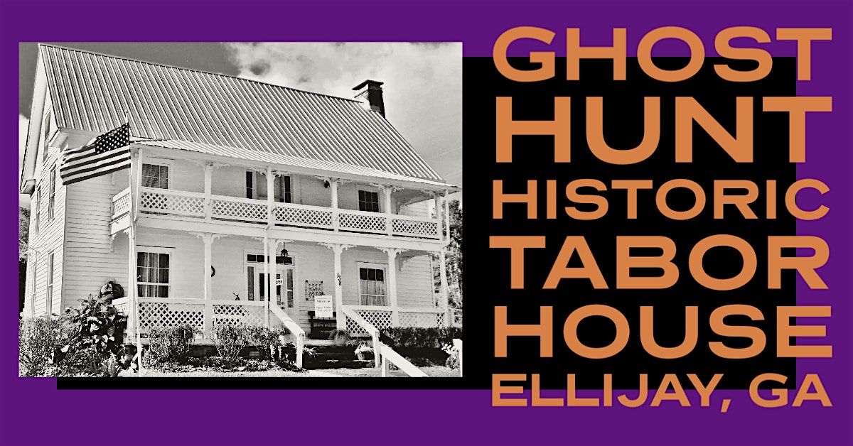 Spring Ghost Hunt, Paranormal Investigation.  Tabor House , Ellijay, Ga