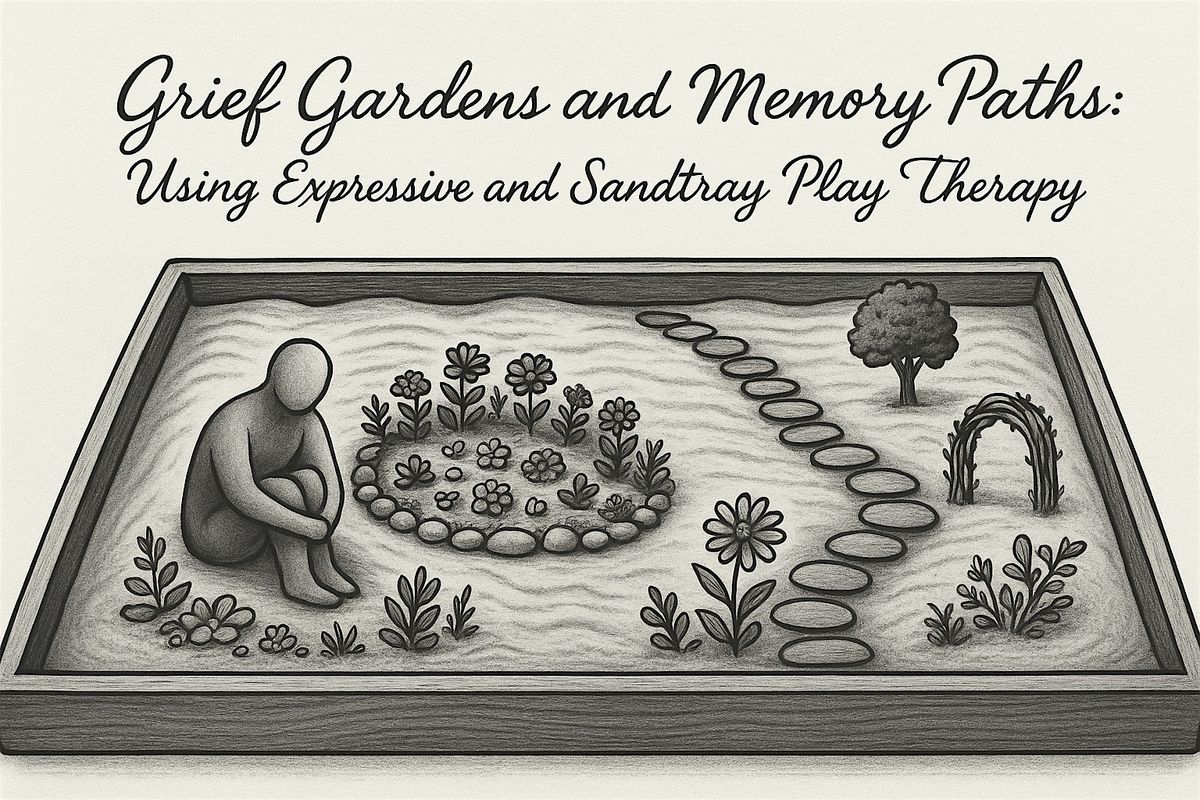 Grief Gardens and Memory Paths: Using Expressive and Sand Tray Play Therapy