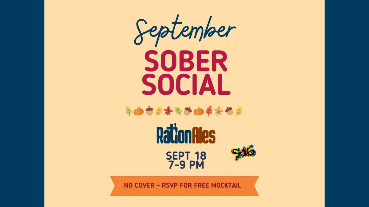 Sep Sober Social: RationAles