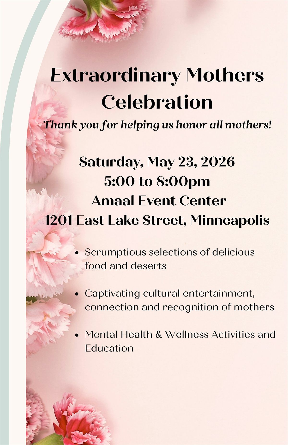 Extraordinary Mothers Celebration