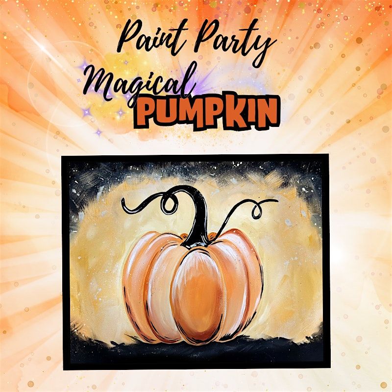 Magical Pumpkin Paint Party
