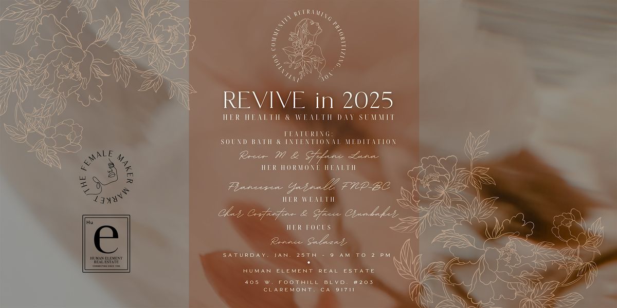 REVIVE in 2025 - Her Health & Wealth Day Summit