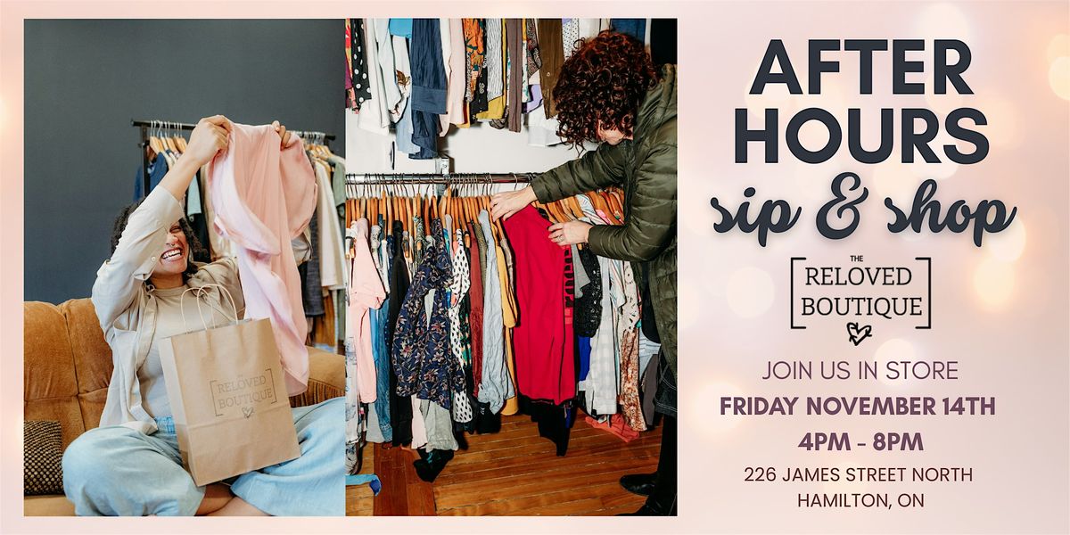 After Hours Sip & Shop