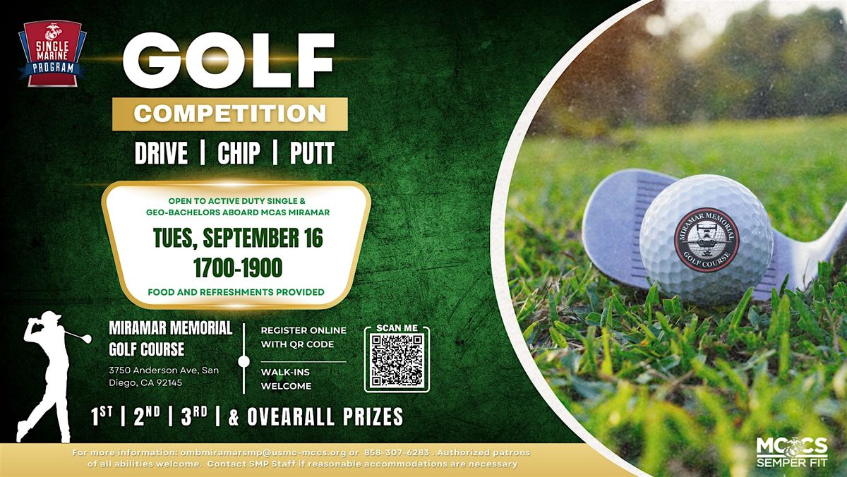 Drive + Chip + Putt Competition