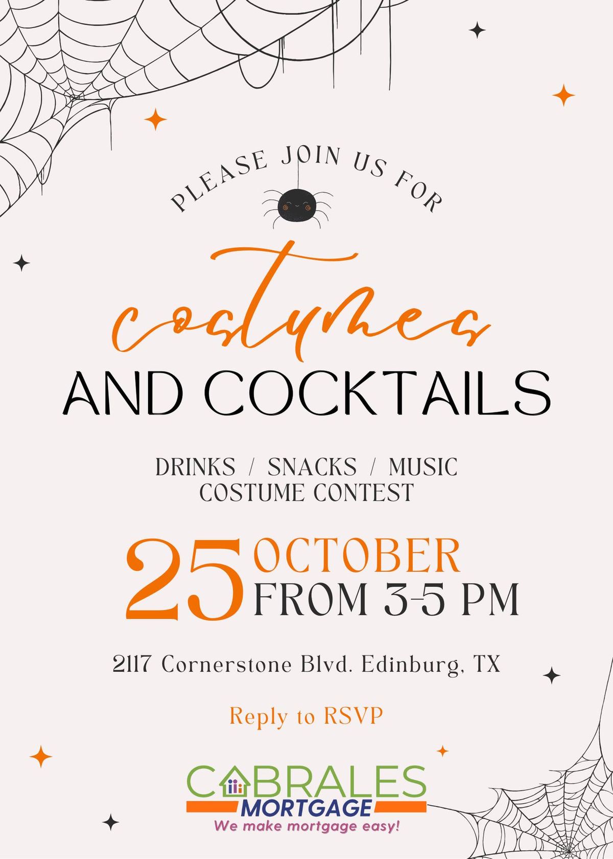 Costumes and Cocktails | Halloween Mixer