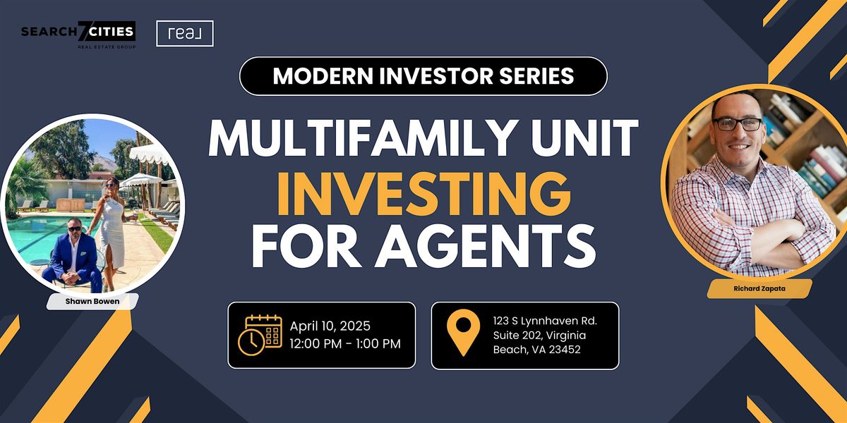 Multifamily Unit Investing for Agents