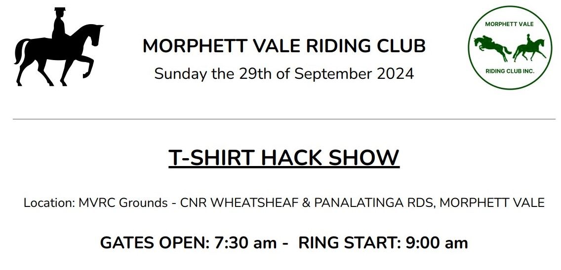 MVRC T-Shirt Hack Show 