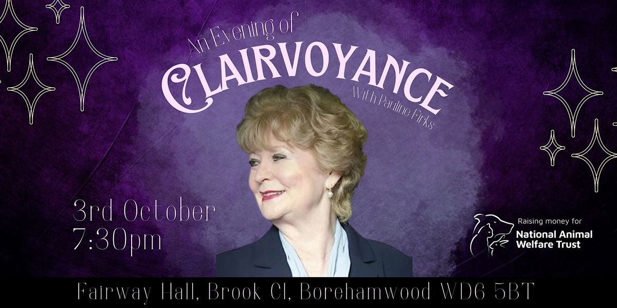 Evening of Clairvoyance with Pauline Firks