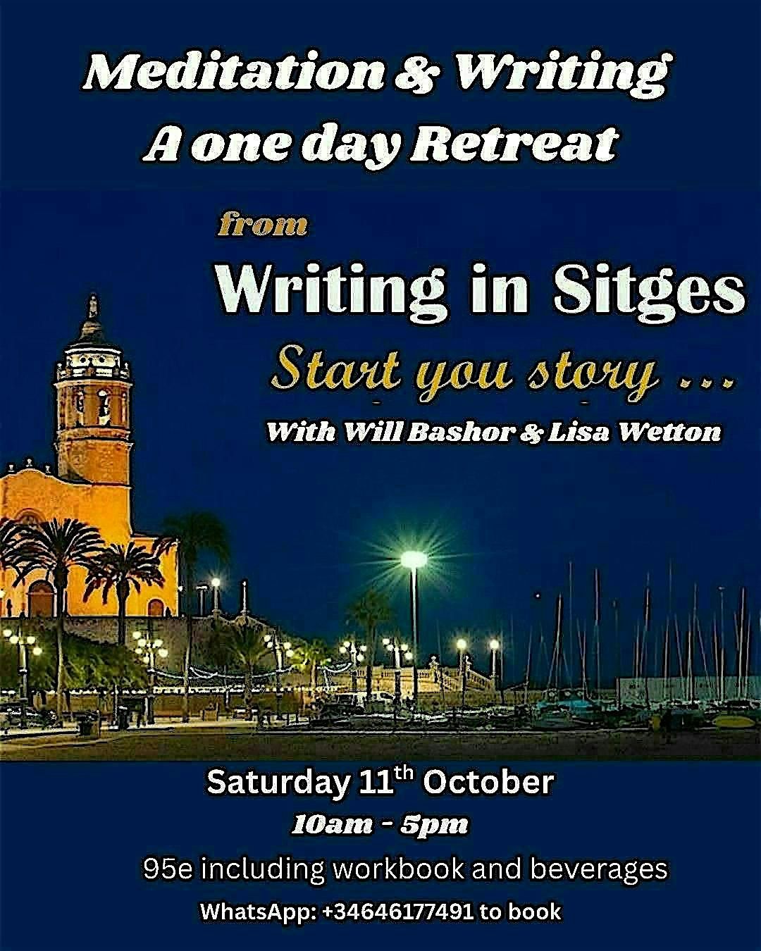 WRITING IN SITGES - A One Day Meditation and Writing Retreat