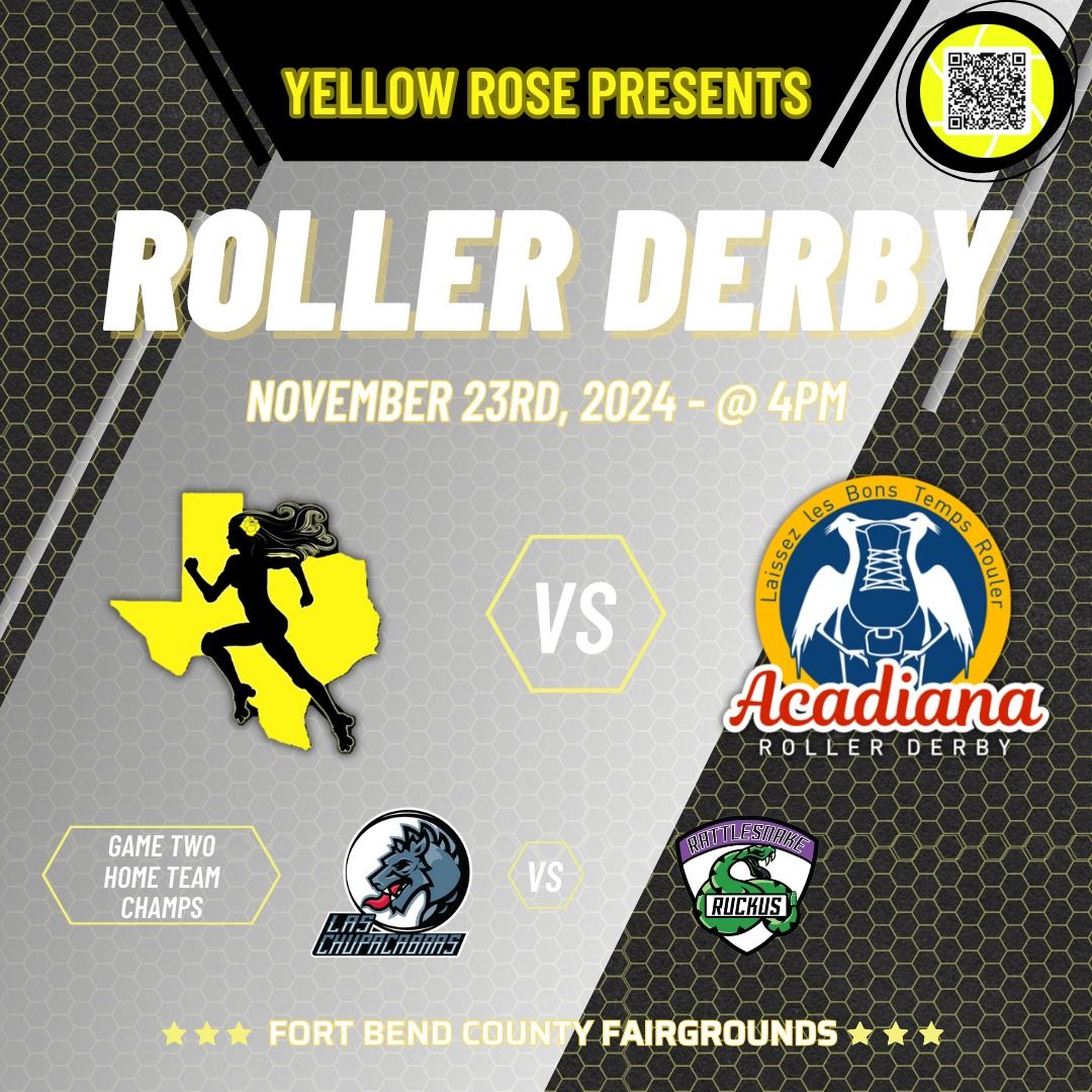 Yellow Rose - Final Double Header of 2024