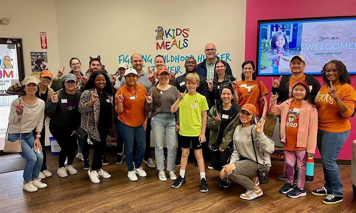 Community Service Event: Kids Meals - Texas Exes Houston Chapter