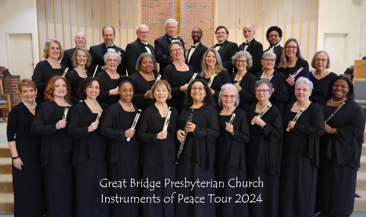 GREAT BRIDGE PRESBYTERIAN CHANCEL CHOIR AND INSTRUMENTALISTS