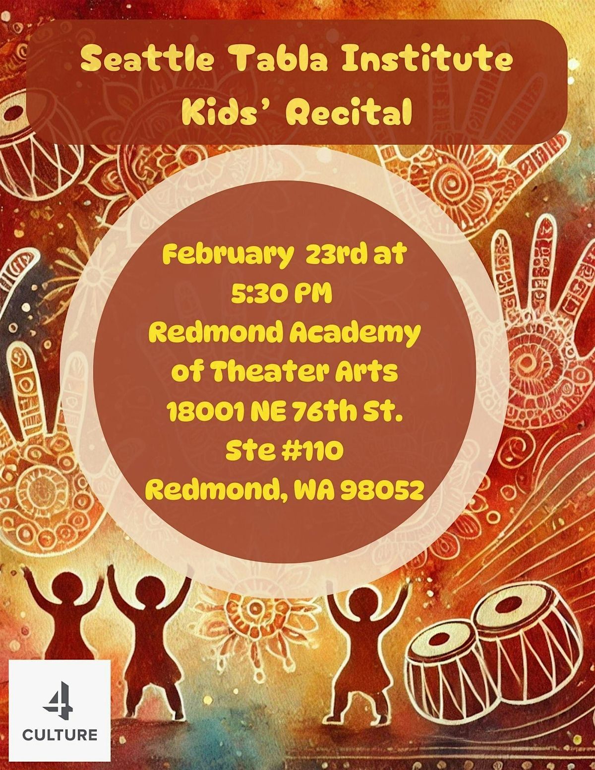 Seattle Tabla Institute Kids' Recital