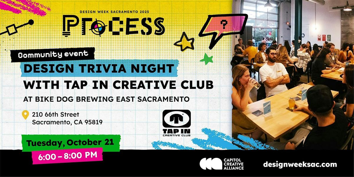 Design Trivia Night with Tap In Creative Club