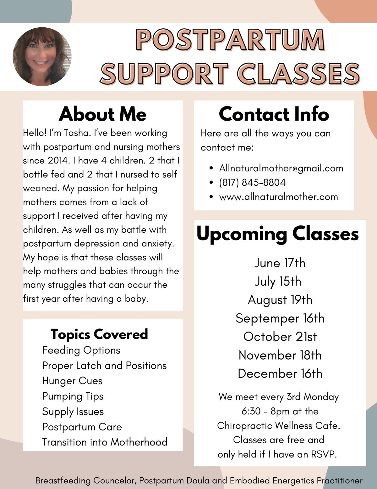 Postpartum Support Classes