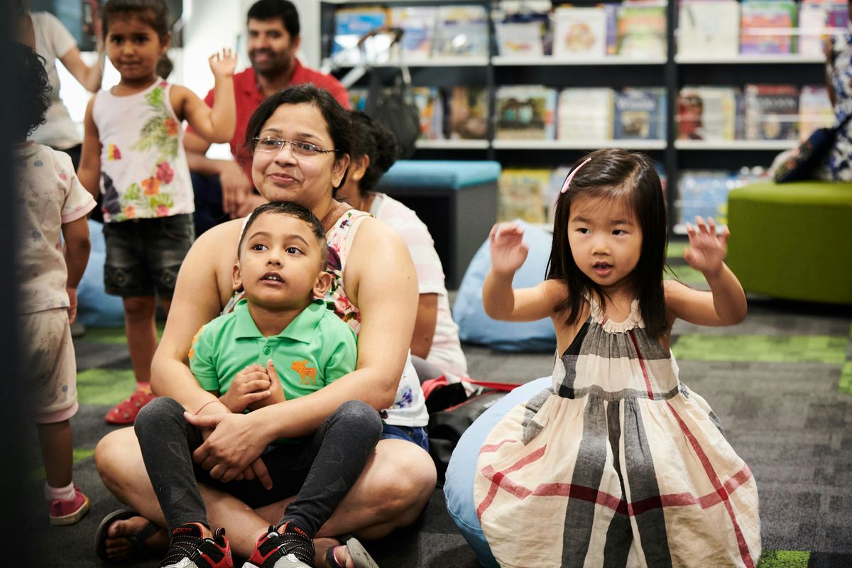 Monday Rhyme Time at Blackshaw Gould Community Pavilion