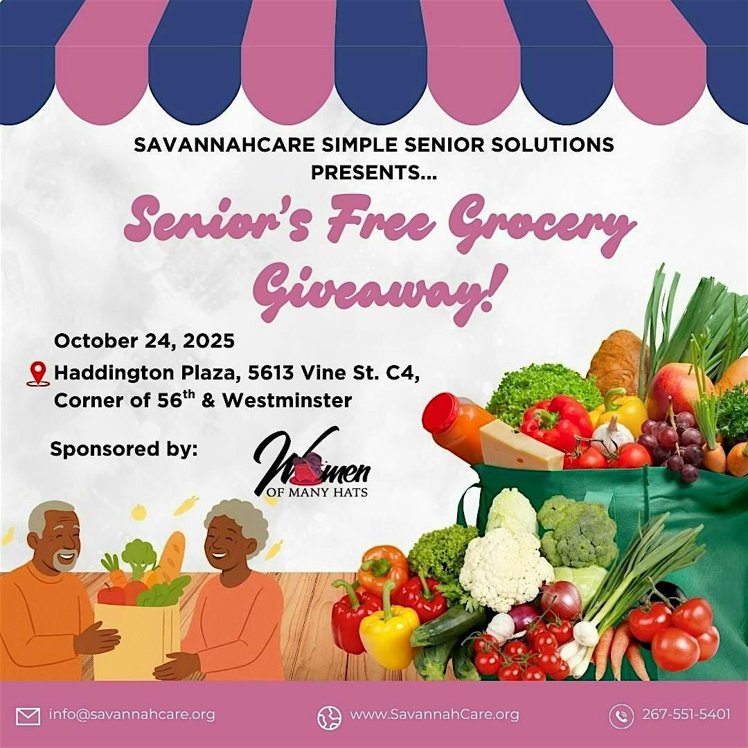 Seniors Free Grocery Giveaway