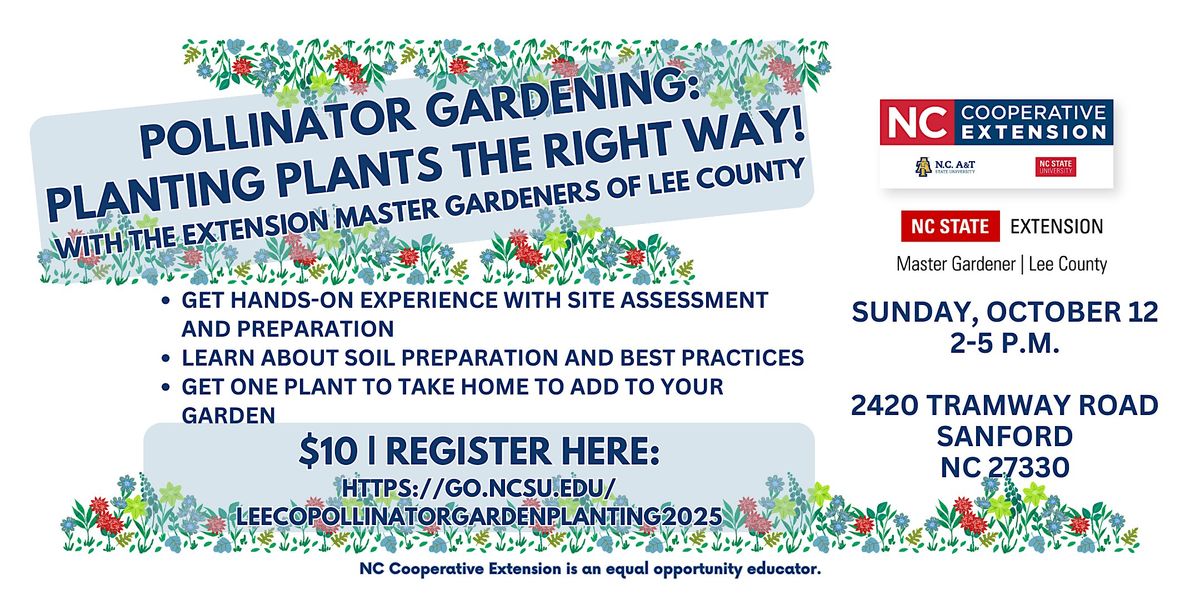 Pollinator Gardening: Planting Plants The Right Way!