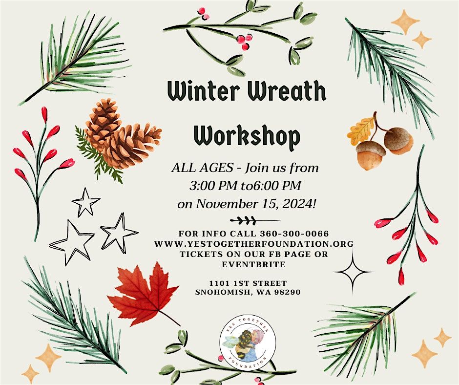 Winter wreath workshop