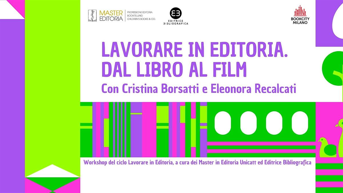Lavorare in editoria. Dal libro al film