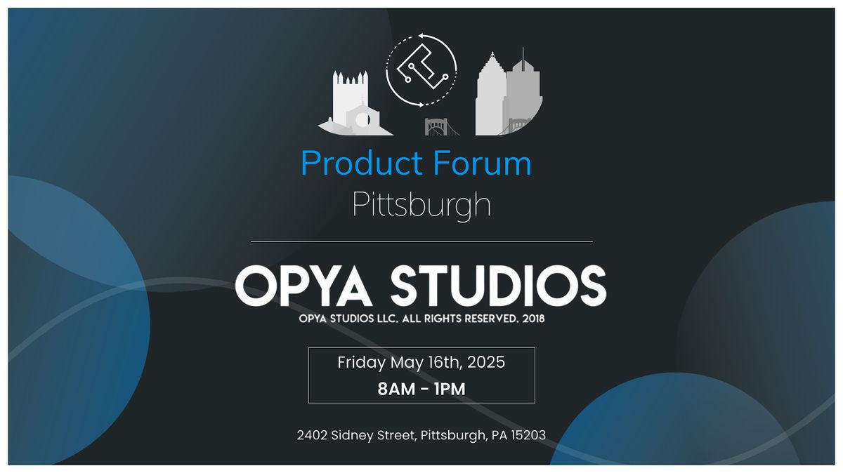 Product Forum Pittsburgh