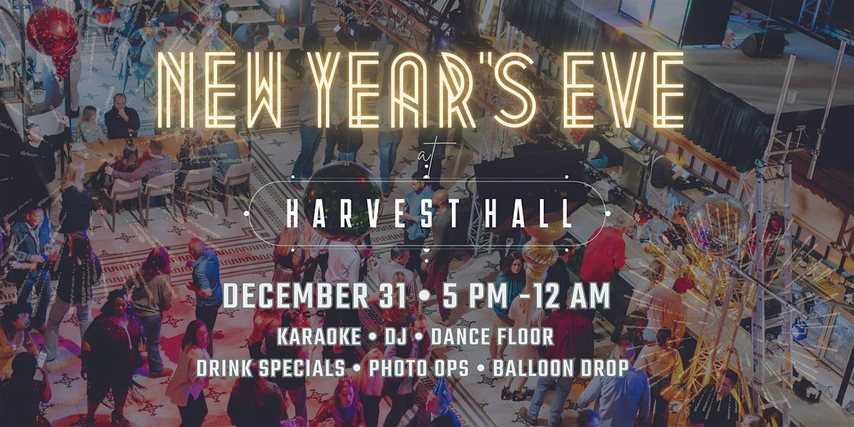 New Year's Eve at Harvest Hall