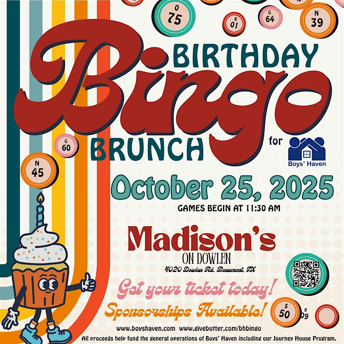 Boys\u2019 Haven\u2019s Bingo Brunch
