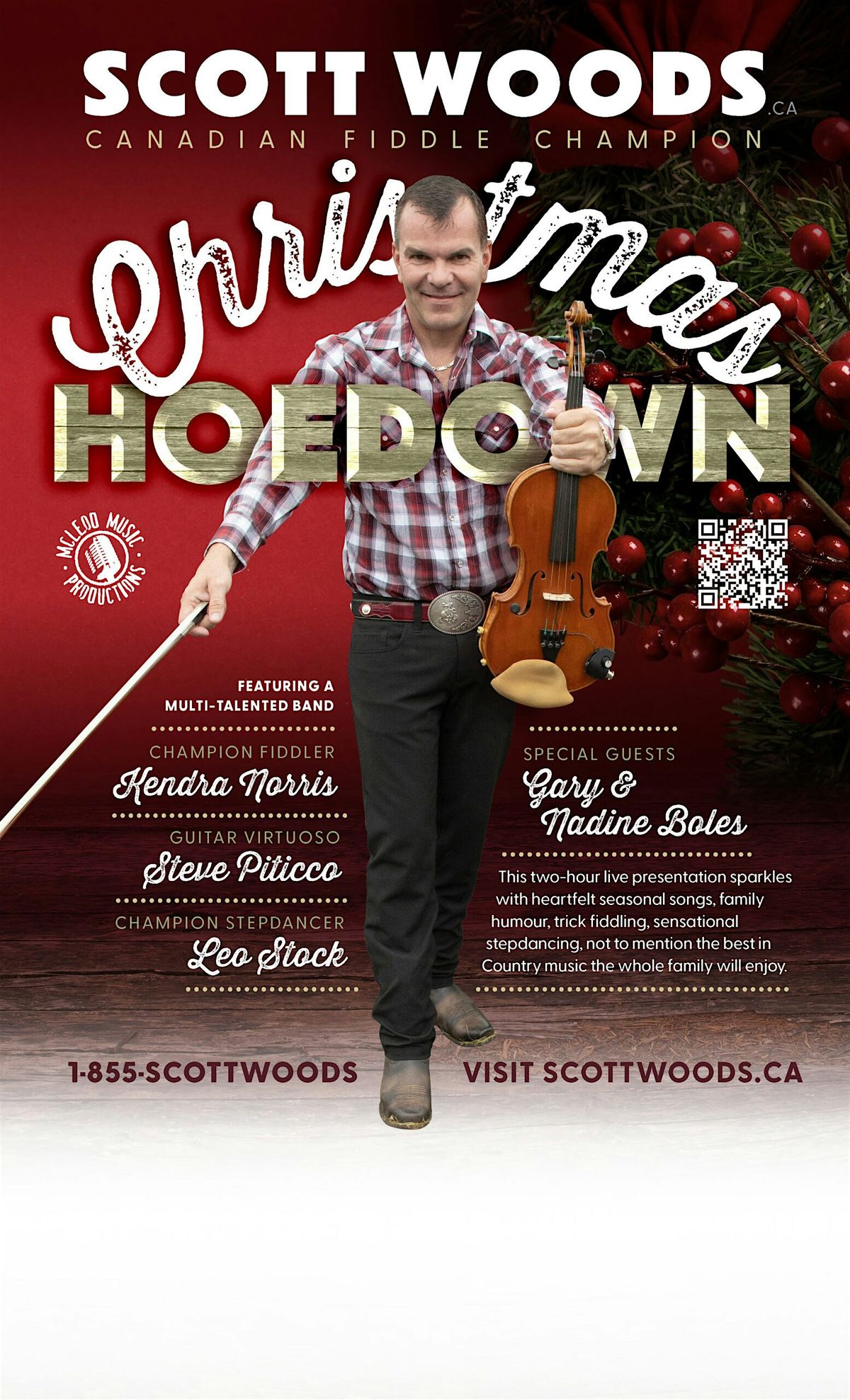 Scott Woods Christmas Hoedown (Fiddler Band)