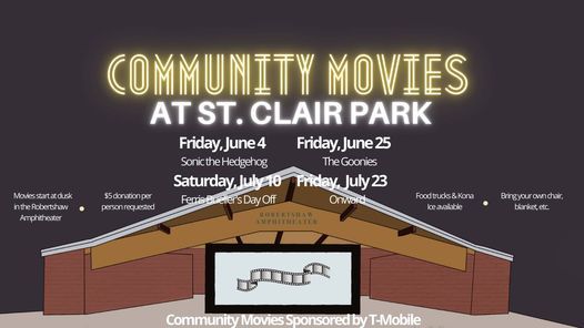 Community Movies at St. Clair Park